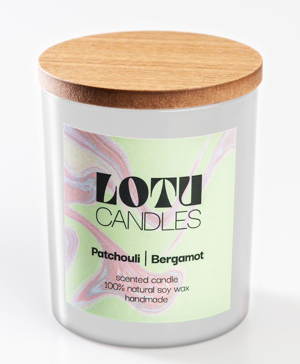 Patchouli & Bergamot | LOTU Candle