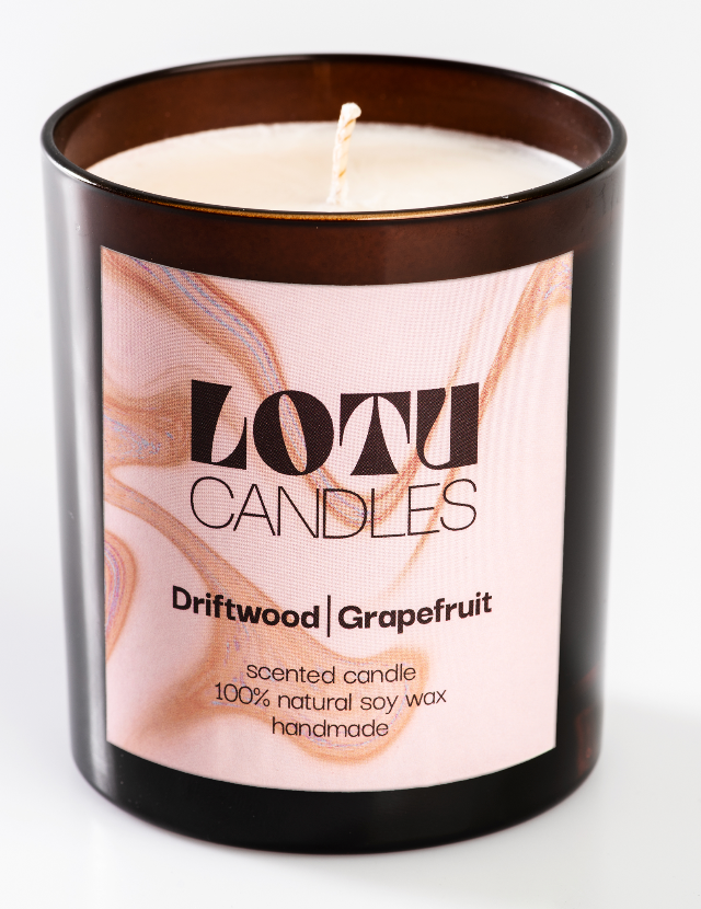 Driftwood & Grapefruit | LOTU Candle