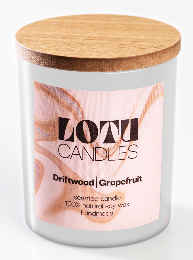 Driftwood & Grapefruit | LOTU Candle