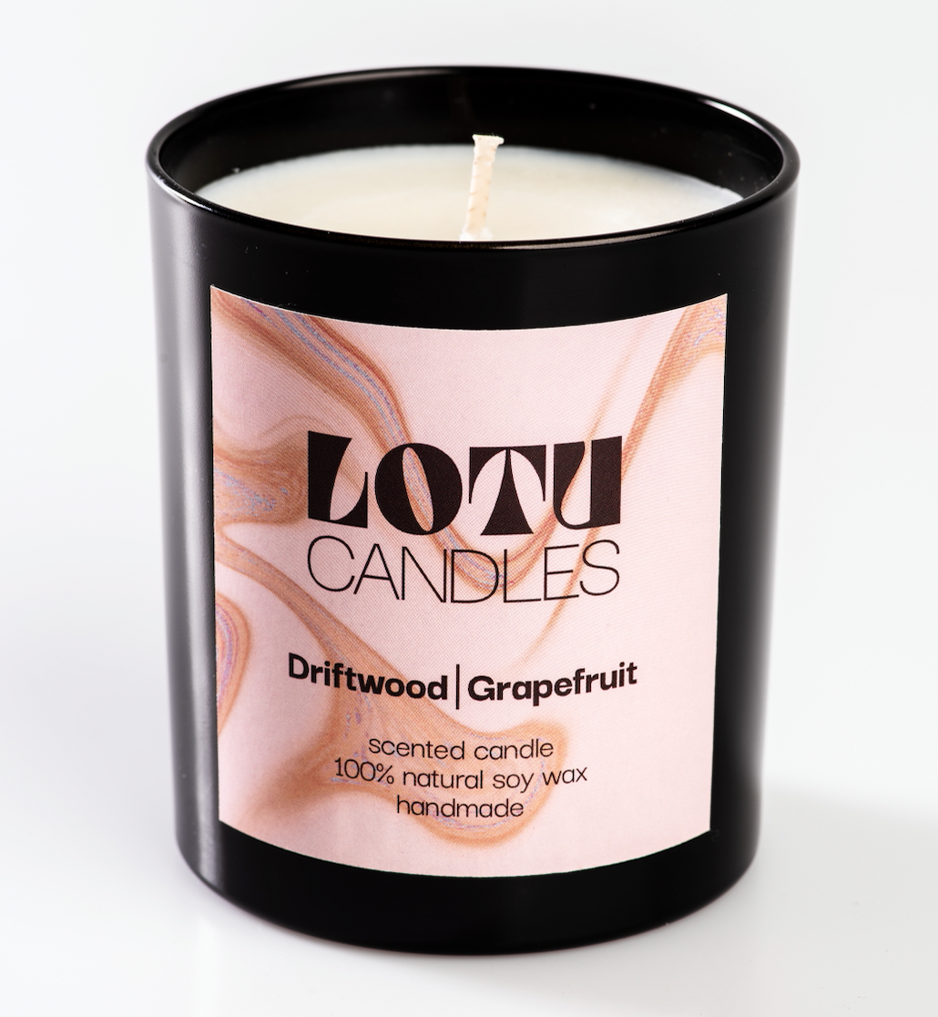 Driftwood & Grapefruit | LOTU Candle