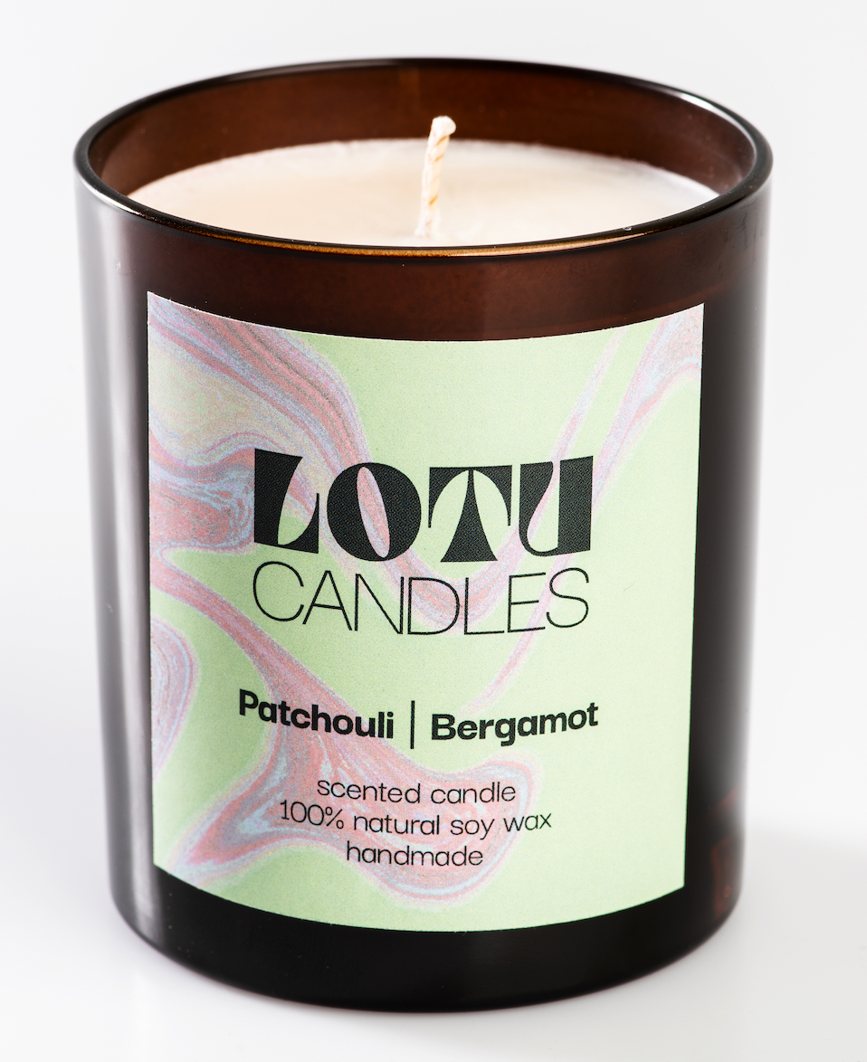 Patchouli & Bergamot | LOTU Candle