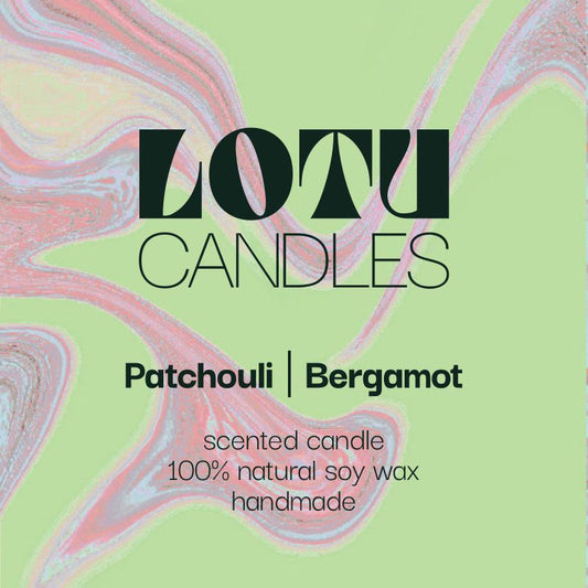 Patchouli & Bergamot | LOTU Candle